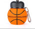 Basketball Running Sports Outdoor Silicone Water Bottle.